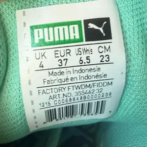 Puma Suede Classic Mint Green Low Top Sneakers Women’s Size 6.5 Casual Shoes thumbnail 8