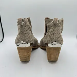 Jeffrey Campbell Cromwell Gray Snake Suede‎ Leather Ankle Boots Bootie Size 8.5 thumbnail 4
