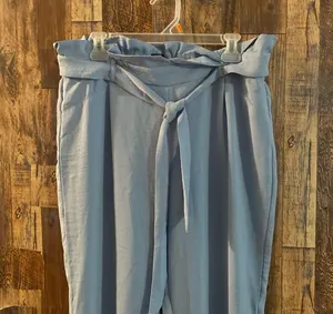 Soho apparel women's pants lite Blue size Large 100% polyester thumbnail 4