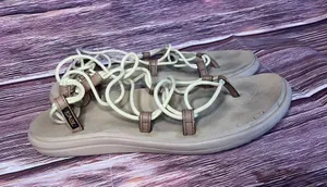 Teva Beige Sandal. Size 11. thumbnail 4