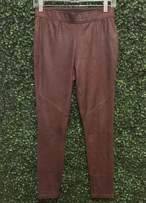Free People MIDNIGHT VEGAN FAUX SUEDE LEGGINGS thumbnail 7