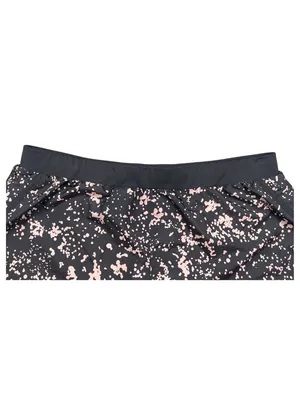 Under Armour HeatGear Dark Gray Pink Running Shorts LG thumbnail 4