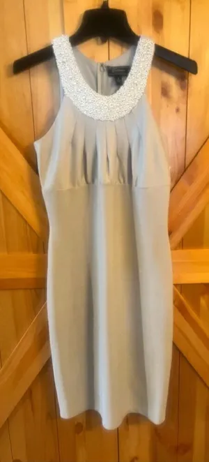 Dress Barn Collection Dress Beaded Neckline Size 6 Nwt (4158) thumbnail 1