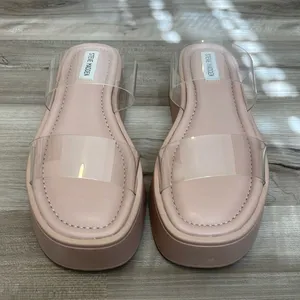 Steve Madden clear platform sandals thumbnail 1