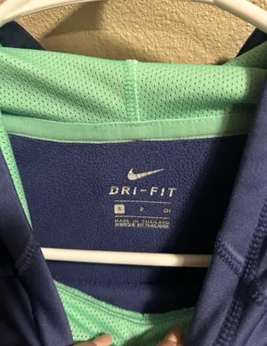Nike Blue Hoodie with Iridescent Swoosh thumbnail 2
