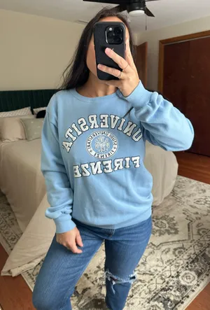 Florence Italy Crewneck Sweatshirt thumbnail 1