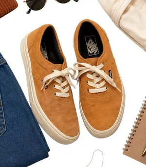 Vans UltraRange Cork Eco Vegan Sneakers Women’s Size 6.5 Sustainable Shoe in EUC thumbnail 1