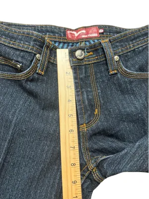 Vintage Y2K Low Rise Dark Wash Jeans thumbnail 5