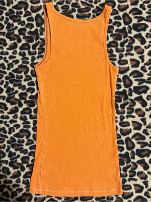2000s vintage style burnt orange 2012 aéropostale tank top thumbnail 3