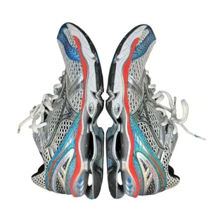 Mizuno Wave Creation 15 Running Shoes Womens 7.5 Silver Blue Red‎ Mesh Athletic thumbnail 6