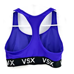 Victoria's Secret Sport Flexin' Purple/Black Bralette Racerback MEDIUM thumbnail 3