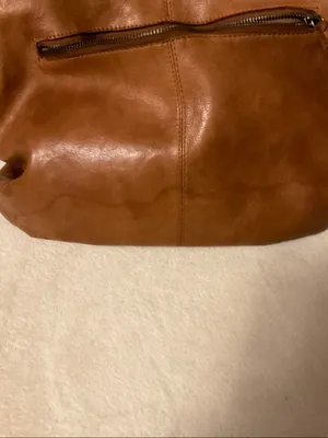 Woven Center Detail Hobo Bag in Brown thumbnail 4