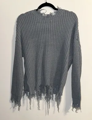 Love Tree Fringed Sweater thumbnail 3
