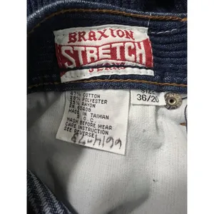Braxton‎ Jeans Women Size 36/20 Western Country Outdoor Nature Pleated Denim thumbnail 7