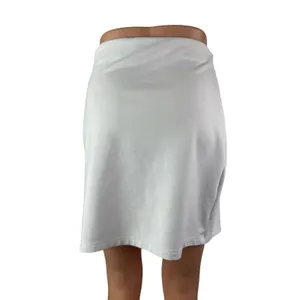 Aritzia Sunday Best Women's White High Waisted Pencil Mini Slip Skirt Size L thumbnail 3