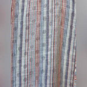 Maeve Anthropologie Breckenridge Striped‎ Polka Dot Button Boho Shirt Size S thumbnail 9
