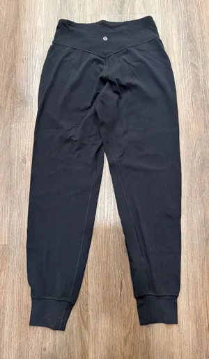 Lululemon Align High-Rise‎ Jogger Black Nulu Yoga Pants LW5DH6S Size 6 thumbnail 1