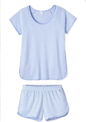LAKE Pajama Pima Set Blue Size L thumbnail 4