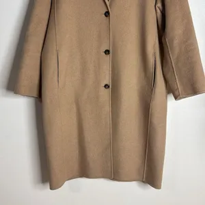 Gap ladies oversized wool blend car pea coat size XL with pockets thumbnail 4