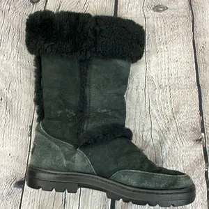 UGG Sundance II Revival Black Tall Boots size 7W thumbnail 14