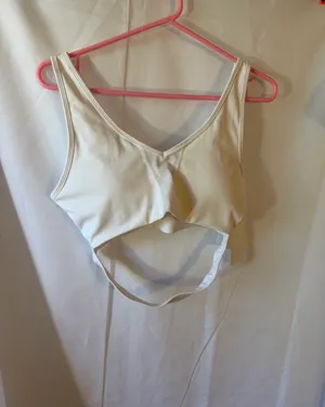 Buffbunny white sports bra thumbnail 2
