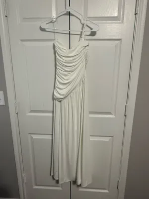 Babyboo CLAUDIA MAXI DRESS - WHITE thumbnail 5