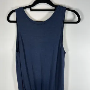 Wilfred Free Womens Knit Lounge Romper Short Blue Drawstring Size‎ Small Casual thumbnail 2