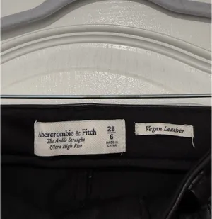 Abercrombie Leather Pants thumbnail 4