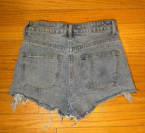 Adika Rhinestone Fringe Denim Shorts thumbnail 4