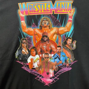 WWE Futuristic WrestleMania VI Team T-Shirt 4XL thumbnail 2