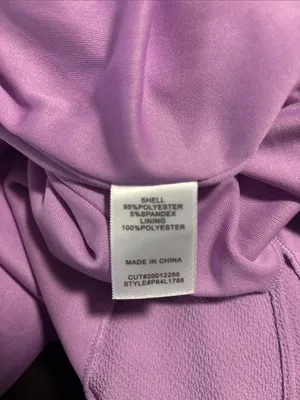 Premier Amour Size 14 Lavender Halter Maxi Dress with Rosette Detail thumbnail 4