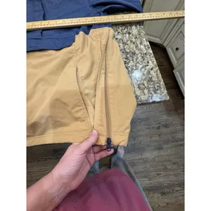 The North Face Dryvent Jean Mustard Hooded Pullover Windbreaker Jacket thumbnail 8