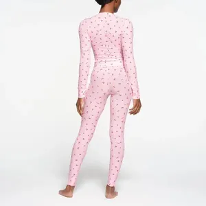 Skims Valentines Cherry Pajama Set thumbnail 2