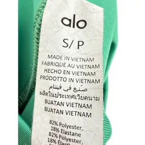 Alo Yoga Womens 7/8 High-Waist Airlift‎ Leggings Lettuce Green Size Small Yoga thumbnail 9