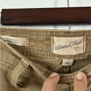 Universal Threads Women’s Sailor Wide Leg Jeans Size 4 Brown High Rise Stretch NW thumbnail 6