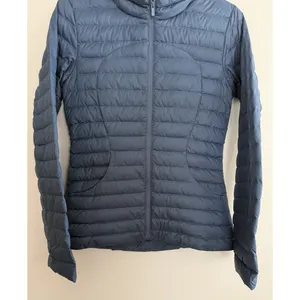 Lululemon Pack It Down Jacket Blue Women's Size 4 thumbnail 5