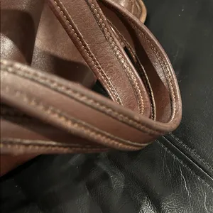 Coach Vintage Bleeker Brown Leather Tote Bag Zip closure thumbnail 11