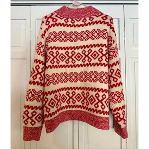 A New Day Apres Ski cozy fairisle sweater size Large thumbnail 7