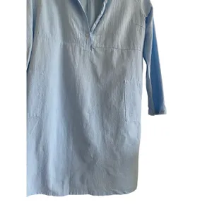 Light Blue Pull Over Tunic Size XXL thumbnail 4