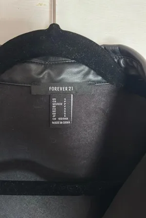Forever 21 Faux Leather Dress thumbnail 6