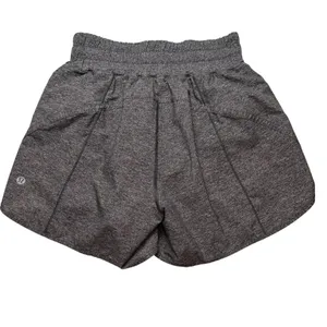 Lululemon Track That Short Mid Rise 5" Heather Lux Multi Black thumbnail 4
