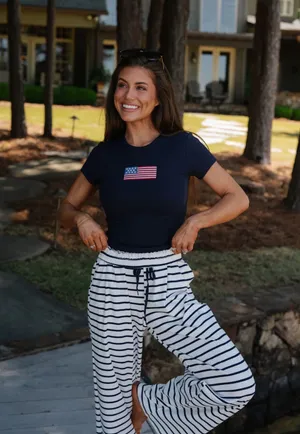 These Three Boutique American Flag Tee thumbnail 7