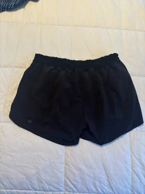 Lululemon size 10 black shorts  thumbnail 4