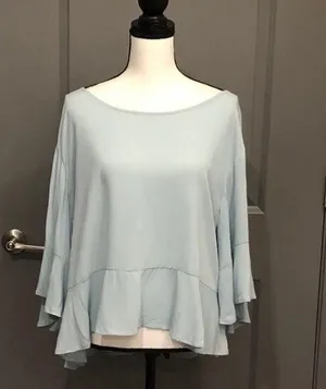 Peplum Top thumbnail 1