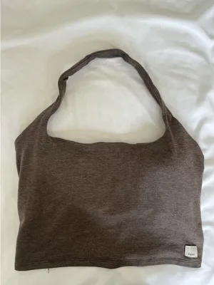 vuori halo halter top taupe xs thumbnail 2