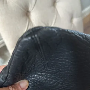 All Saints Black Leather Crossbody Bag thumbnail 6