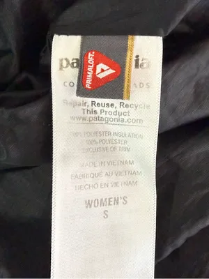 Patagonia Nano Puff Jacket Women’s Small Black Lightweight Quilted Coat thumbnail 3
