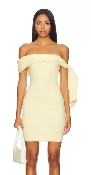Revolve SNDYS - Jaymes Mini Dress - Panna Cotta thumbnail 1