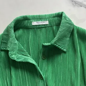 Peppermayo Soho Chic Pleated Shirt Dress Jade Green Sz 8 thumbnail 11