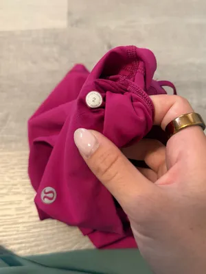 Lululemon Wunder Train 6” Biker Shorts Rippened Raspberry thumbnail 3